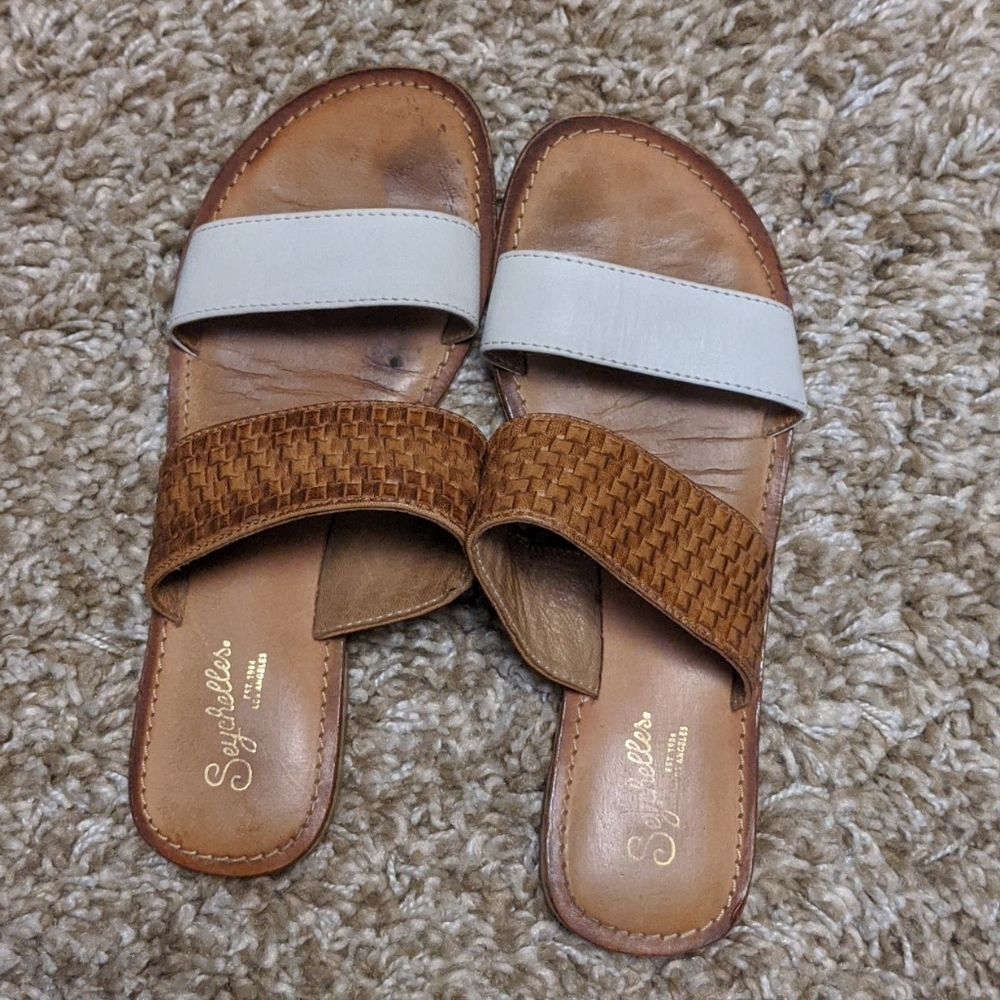 Seychelles double strap sandals - 7.5